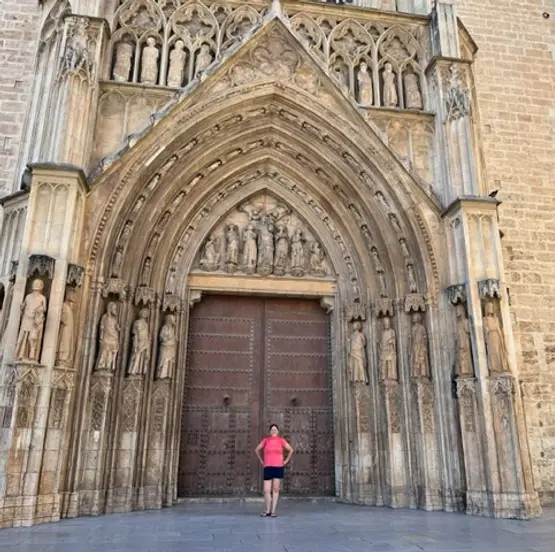 Valencia Cathedral in Spain with MSU Getaway